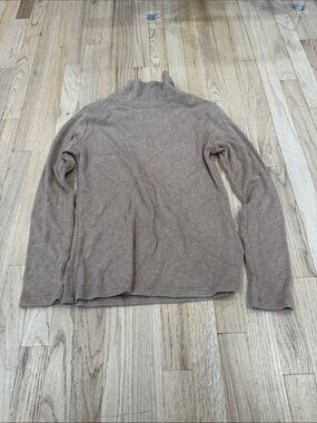 Cozy Taupe Turtleneck Sweater